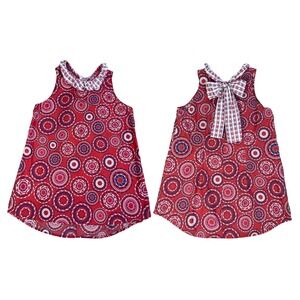 Anthropologie Tyler Rose Red Blue White Whale Print High Neck Ruffle Tank Top